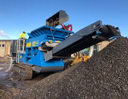 The CityTrak 7TX crusher in action